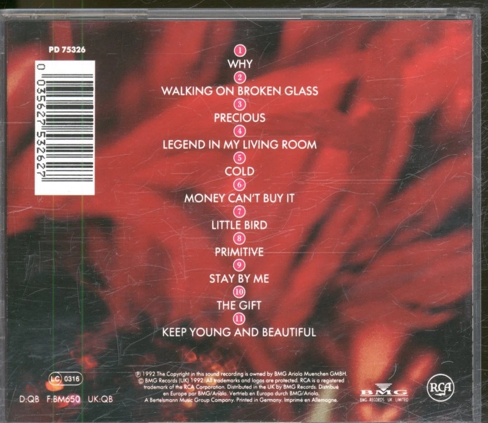 Annie Lennox Diva CD Europa BMG 1992 PD75326 - Bild 2 von 3