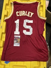 BOSTON COLLEGE EAGLES BILL CURLEY SIGNED JERSEY AUTO JSA CERTIFIED Large