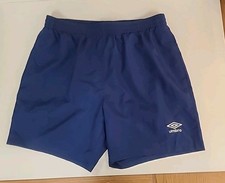 Vintage Y2K Umbro Navy Blue Soccer Shorts Men's Medium M