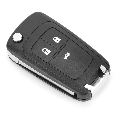 3 Buttons Flip Key Fob Case Shell Cover Accessories For - Picture 5 of 12
