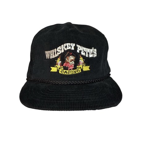 Vintage Whiskey Pete’s Casino Las Vegas 1980s Corduroy Adjustable Hat ...