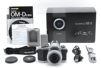 [TOP MINT w/Box] OLYMPUS OM-D E-M10 16.1MP M.Zuiko 14-42mm 3.5-5.6 From Japan