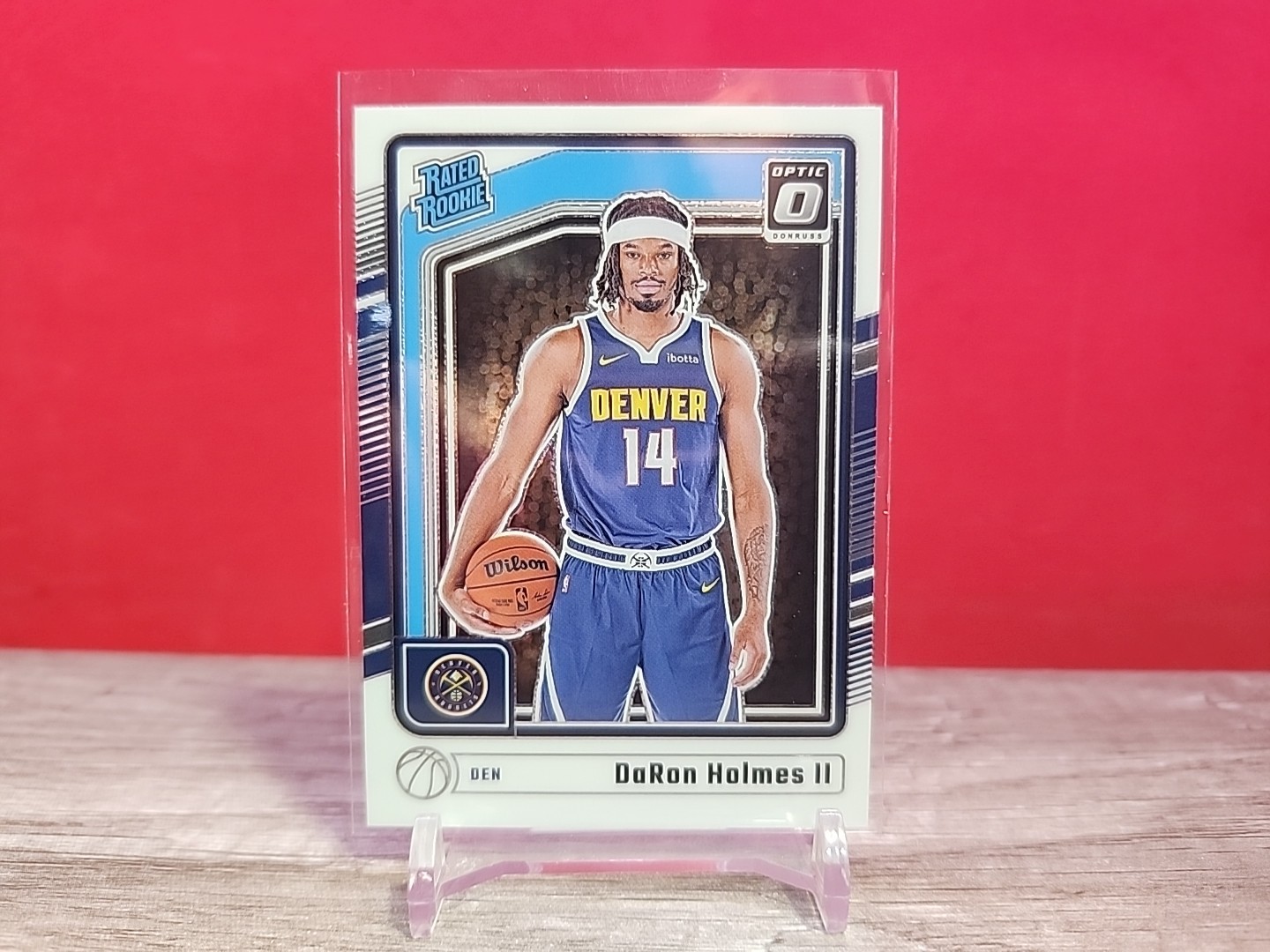 2024-25 Donruss Optic DaRon Holmes II Rated Rookie Rookie RC #262 Nuggets