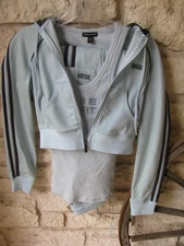 Bebe Sport Women's Complete Jogging Workout set Jacket, Tank, & Pants  Size XS