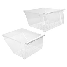 2188656 Fridge Crisper Drawer  2 Pack  UPPER Humidity Control Drawer  Crisper