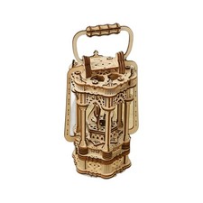 3D Wooden Puzzles for Adults Vintage Model Kits with Light, 3D Wooden 8644