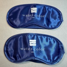 Hwy 30A Beach Resort Sleep Eye Masks Lot 2 Seaside WaterColor Santa Rosa NEW