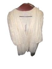 & Other Stories Embroidered Mini Dress with Front Tie and Tiered Hem