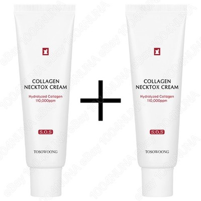 TOSOWOONG Collagen Necktox Cream x2 Lifting Tightening Firming Neck Wrinkle Care