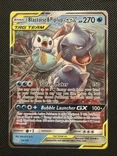 Blastoise & Piplup GX 38/236 Sm-Cosmic Eclipse Holo