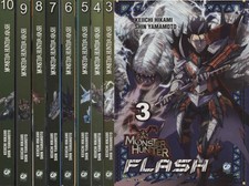 Monster Hunter Flash (8 Volumes) - Keiichi Hikami, Shin Yamamoto [2012-2016]
