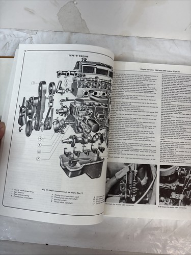 Ford Capri Mk2 Mk3 1600 2000 (incld GT S GHIA) 1974-82 Workshop Manual Mint Cond - Picture 4 of 8