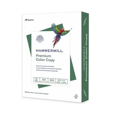 Hammermill 102467 28 lbs. 8.5" x 11" Print Paper - 100 Bright WT (500/RM) New