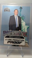 Leaf Metal Pop Century Patriotic Brian Cashman Pre-Production Proof 1/1 Card