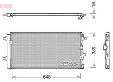 Klimakondensator Aluminium mit Trockner für Audi A4 B8 Avant 8K5 A5 4.2 10-17