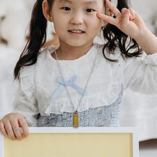 3Pcs Mini Harmonica Necklace for Kids 4 Hole 8 Tone Portable Pendant Educational