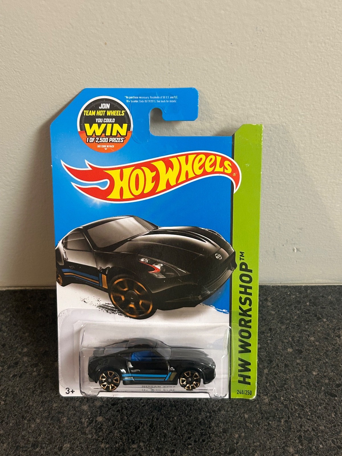 *Bad Card* Nissan 370Z - Hot Wheels 2015 Then and Now