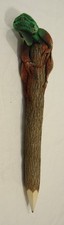 Handmade Iguana Raw Stick Wood Pencil Version 6