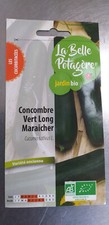 La Belle Potagère Concombre vert long maraicher, variété ancienne, graines bio