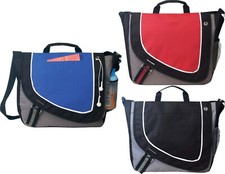 14" Messenger Shoulder Bag Commuter Travel Briefcase Crossbody College School