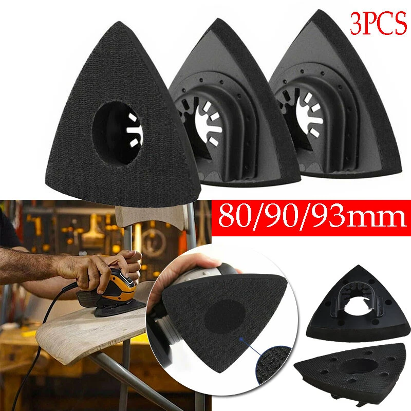 3X Saw Blade Pad for Dewalt Triangular Oscillating Sander Sanding