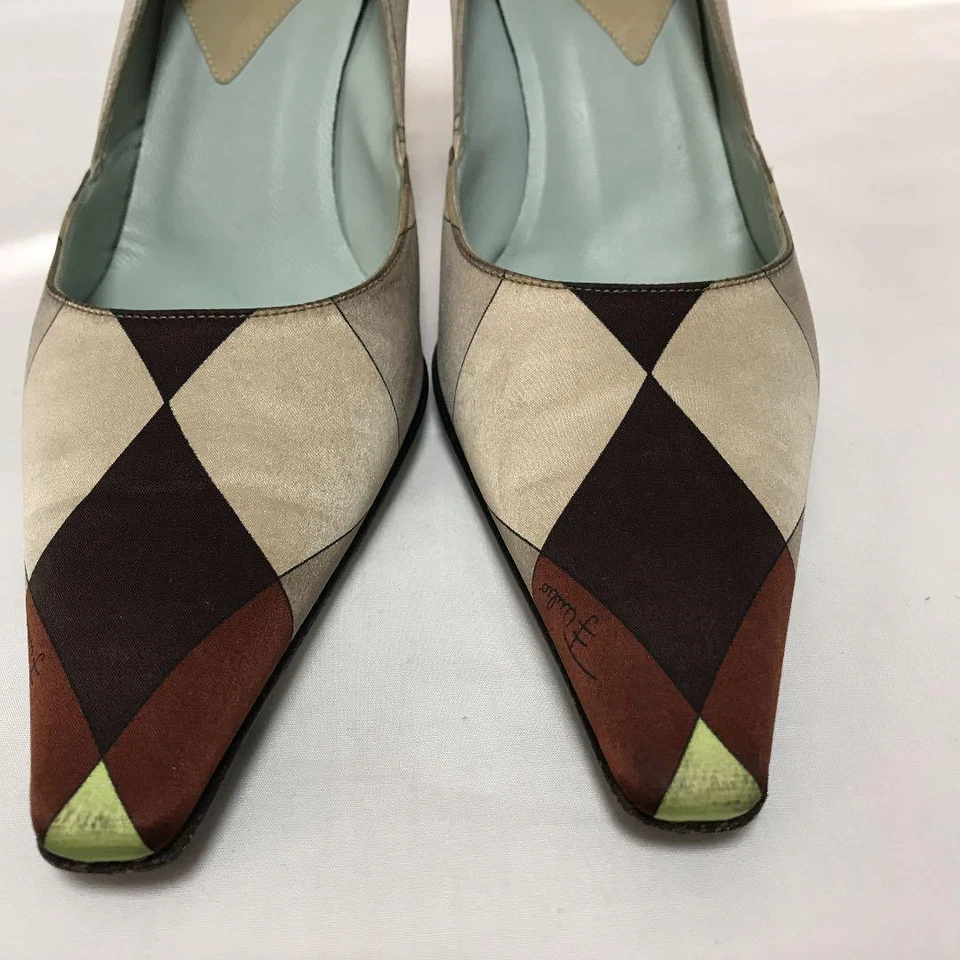 Bombas de satén Emilio Pucci Foto 2 de 4