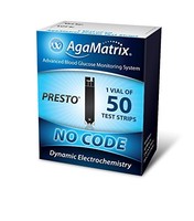 Agamatrix Wavesense Presto Test Strips No Code 1 Vial Of 50 Test Strips on sale Agamatrix Wavesense Presto Test Strips No Code 1 Vial Of 50 Test Strips on sale