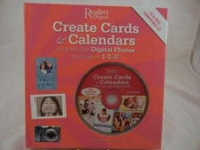 Readers Digest Create Cards  Calendars, Pc  Mac Compatible Cd-rom  Bo - GOOD