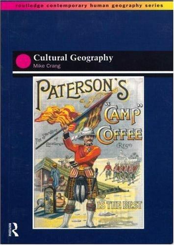 Cultural Geography (Routledge Contemporary Human Geography) by Crang, Mike - Picture 1 of 1