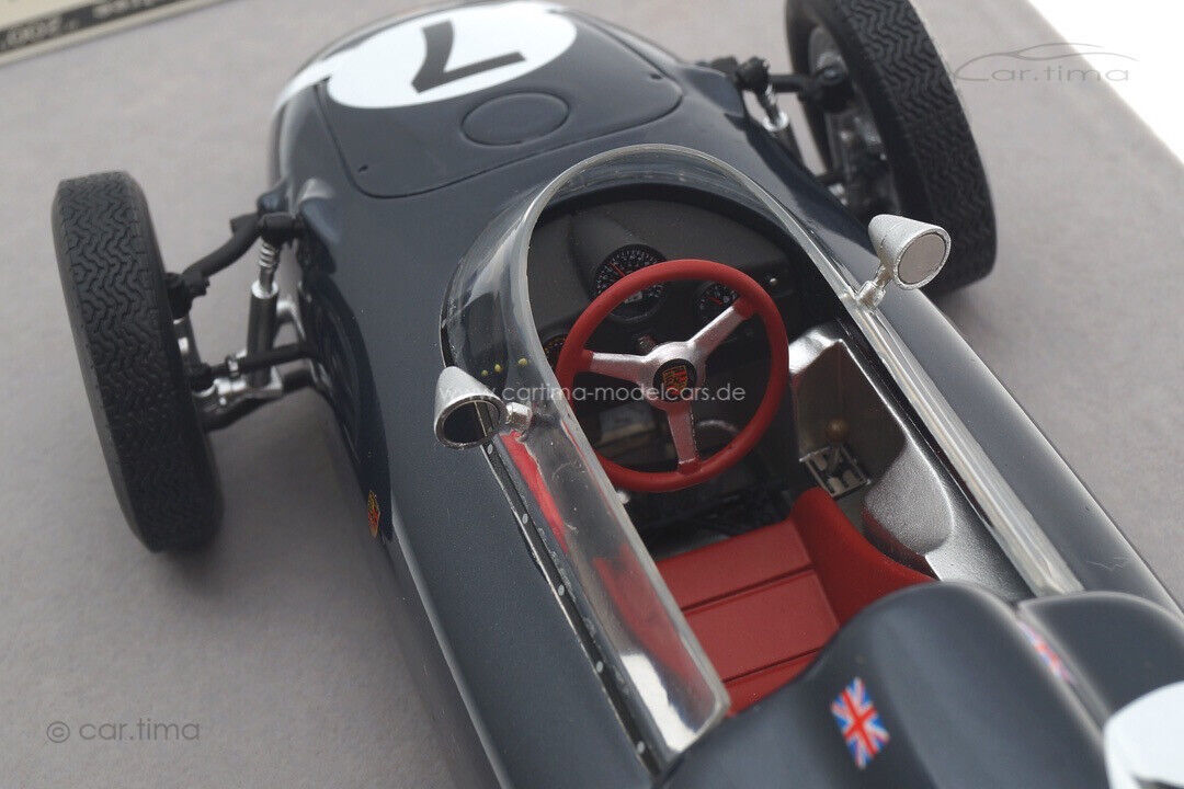 Porsche 718 F2 1960 Winner B.A.R.C #7 Moss Tecnomodel 1:18 Porsche 718 F2 1960 Winner B.A.R.C #7 Moss Tecnomodel 1:18