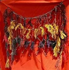WOVEN MACRAME WALL HANGING PRE-OWNED