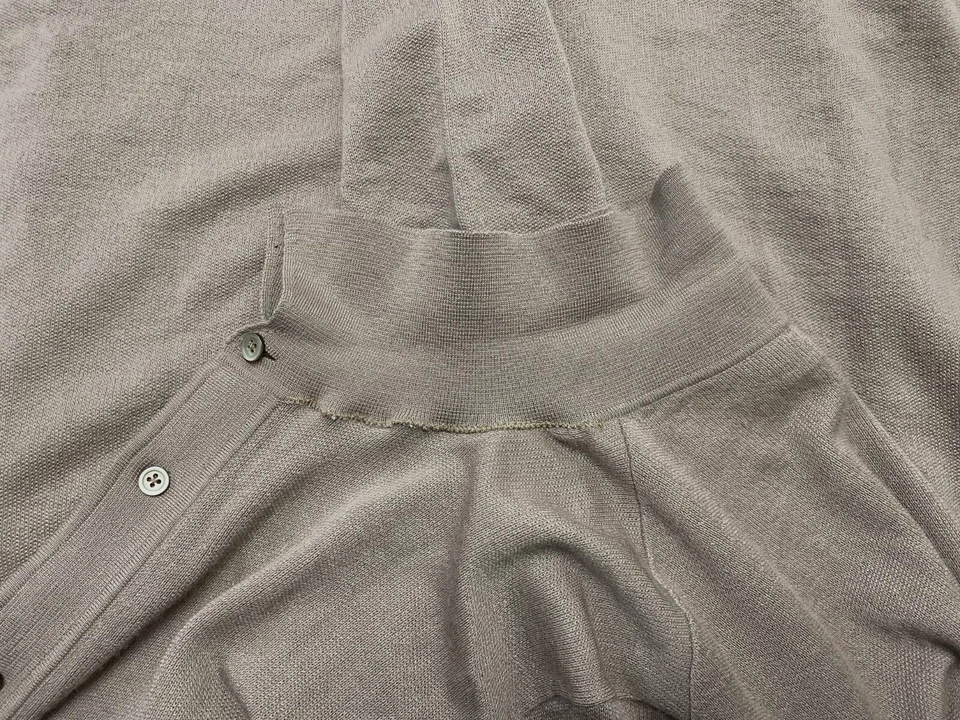 $2200 Suéter Brioni Para Hombre Rosa Cachemira Manga Larga Con Botones Talla 50 Foto 3 de 4