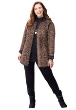 Catherines Women's Plus Size Reversible Quilted Jacket
