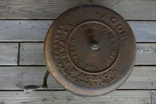 antique farm equipment cast iron centrifuge 19thc Bellows Falls Farm Machinery