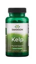 Swanson Atlantic Kelp, Iodine Source, Thyroid Support 250 Tablets