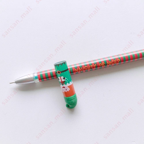 Neu Legami Set Weihnachten mit 3 löschbaren Gelstiften Santa Claus Reindeer Elf - Bild 6 von 16