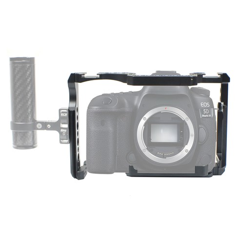 BGNing Aluminum Camera Cage for Canon EOS 5D Mark II III IV 5Ds 5D4 5D3 5D2 - Picture 5 of 11