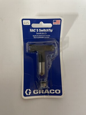 #ad Graco RAC 5 Switch Tip Reversible Spray Tip 286615 $34.95