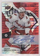 2021-22 UD Upper Deck Allure Teuvo Teravainen Red Rainbow AUTO RARE