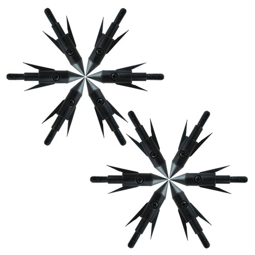 12pcs Fishing Broadheads Arrow Head Bow Archery Hunting Tips 150 Grain LongBow - Picture 1 of 9