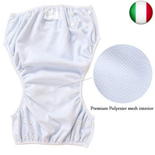 Pannolini Da Bagno Riutilizzabili Per Bambini - Confezione Da 2, Motivi Squamosi - Foto 7