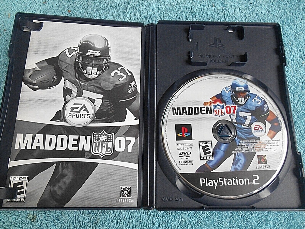 Ea Sports Nfl Madden 07 - Ps2 - Complet Avec Manuel - Gratuit S/H (Q Ea Sports Nfl Madden 07 - Ps2 - Complet Avec Manuel - Gratuit S/H (Q