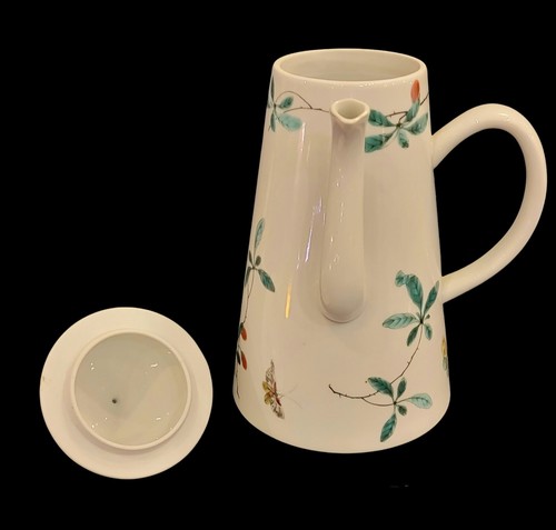 Vintage Mottahedeh Portugal Famille Verte Coffee Pot - Picture 9 of 13