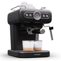 Macchina Da Caffè Espresso Portafiltro Caffettiera Caffettiera 19 Bar 1,2 L Nero