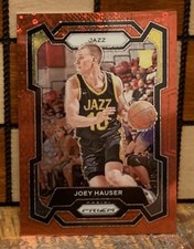 2023-24 PANINI PRIZM RED DISCO FAST BREAK ROOKIE RC # /100 Joey Hauser