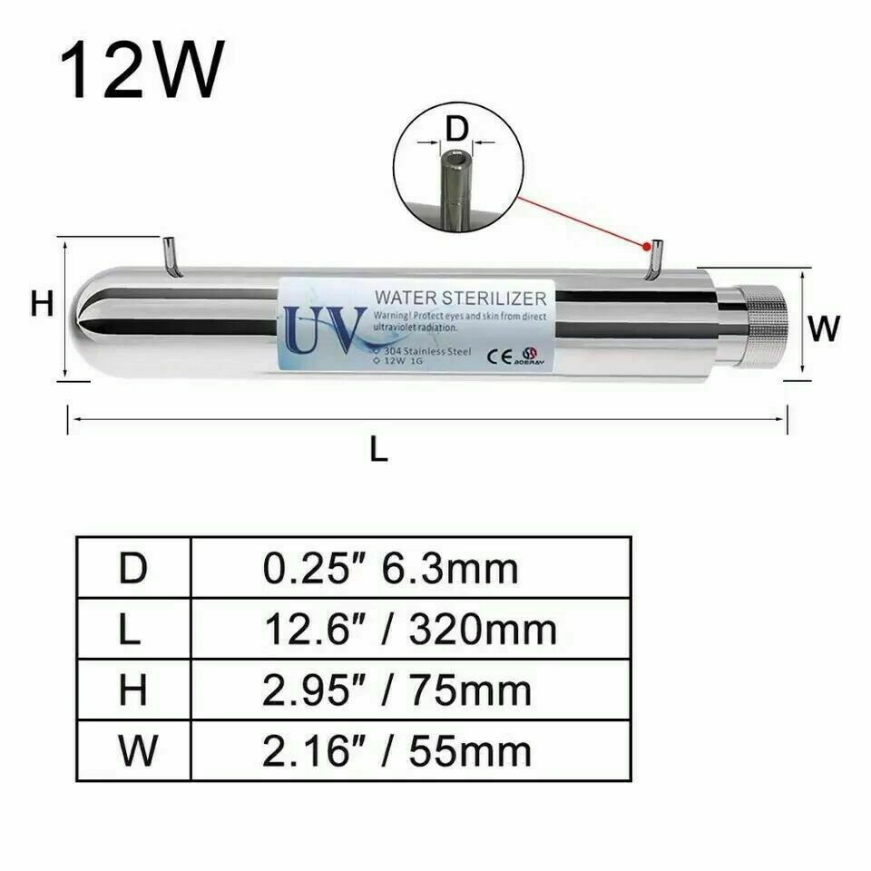 Lampada UV 11W per Depuratore: Acqua Pura e Protetta per la tua Famiglia