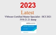 VMware Master Specialist - HCI 2023 5V0-21.21 Q A GUARANTEED 1 month update 