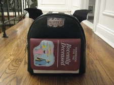 Beetlejuice Recently Deceased Handbook Bat Wing Mini Backpack