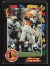 1991 Wild Card Draft #95 Alvin Harper Tennessee Volunteers