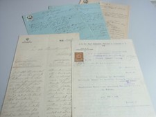 5 Documents 1866-1918, Concerned the District Court of Lobositz (Bohemia), Minutes